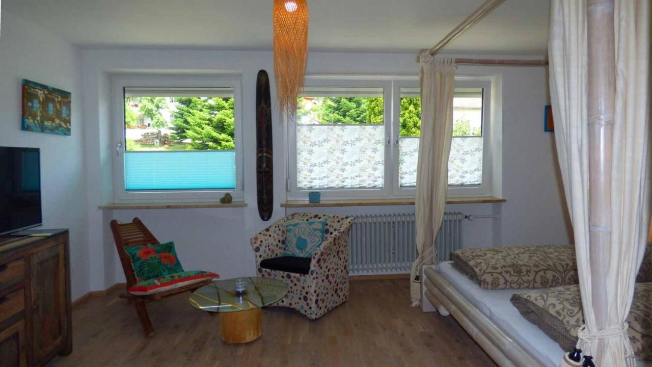 Apartamento Haus Der 5 Kontinente Böbrach Exterior foto