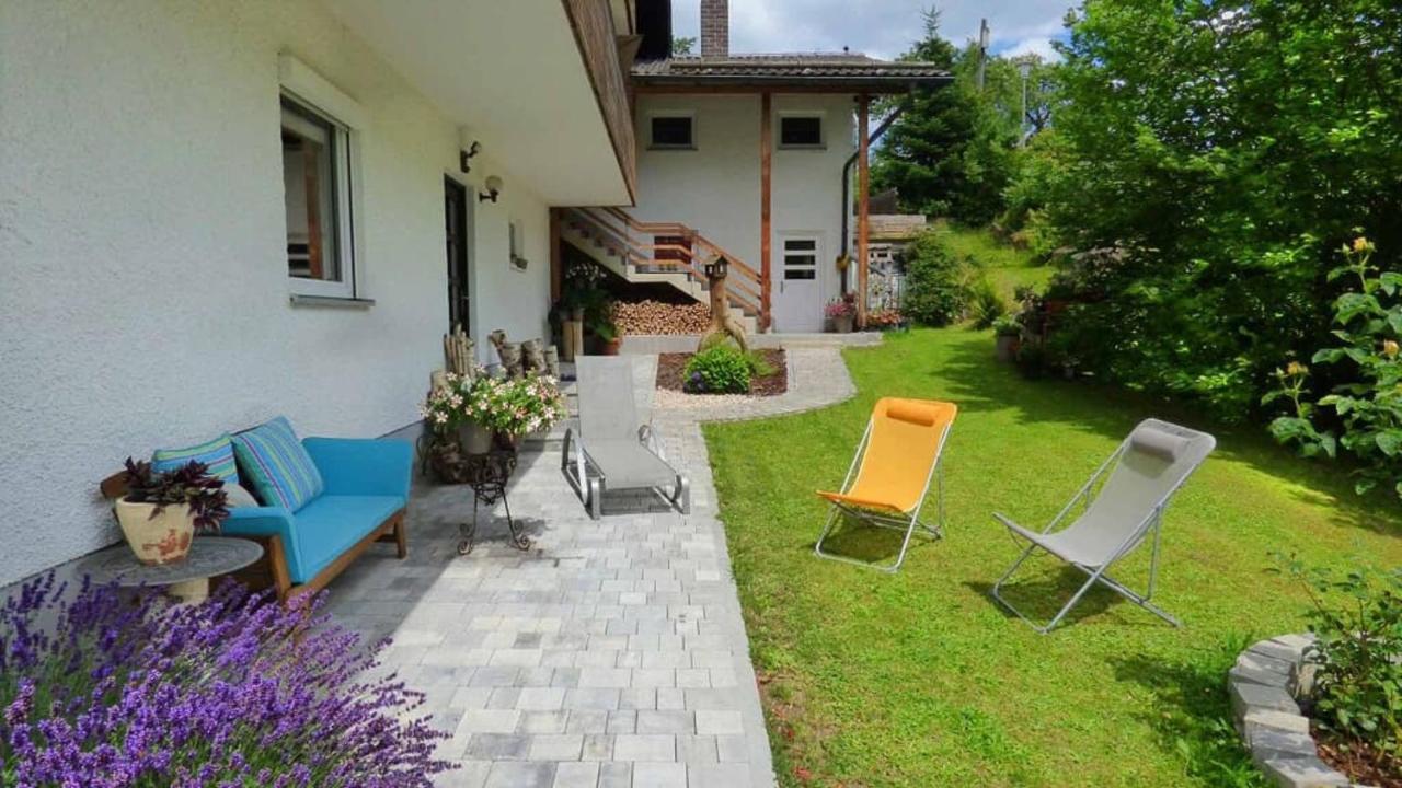 Apartamento Haus Der 5 Kontinente Böbrach Exterior foto